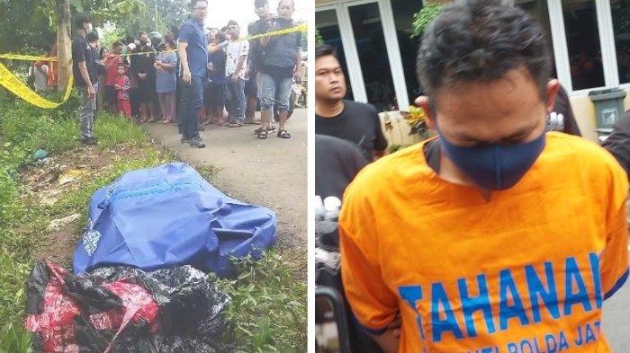 Lokasi penemuan jasad Uswatun Khasanah (kiri) dan Rohmad Tri Hartanto (kanan) saat dibawa ke Polda Jatim. jasad Uswatun Khasanah ditemukan pada Kamis (23/1/2025) di Ngawi. Lalu, Rohmad ditangkap polisi pada Senin (27/1/2025).