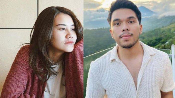 Aaliyah Massaid (kiri) Thariq Halilintar (kanan)