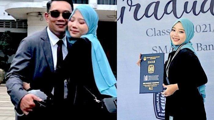 Camillia Laetitia Azzahra Putri Ridwan Kamil. Kini memutuskan lepas hijab. Simak profil dan biodatanya.
