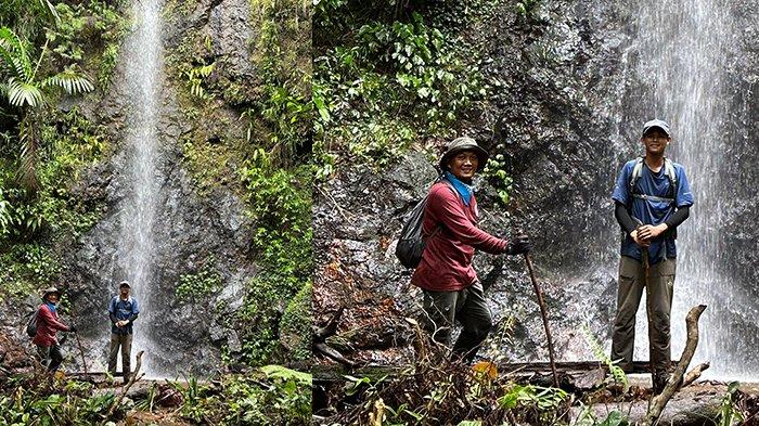 Curug Petuk, air terjun yang bisa dinikmati pendaki di Gunung Sengunglung, Desa Sumberbening, Kecamatan Dongko, Trenggalek.