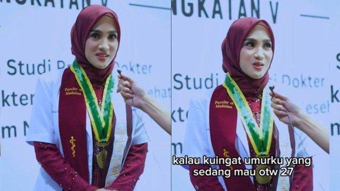 Nurul Shafira Yusuf, mahasiswi lulusan kedokteran yang viral minta segera dilamar. Disinggung Soal Uang Panai, Dokter Muda itu Malah Jawab Begini.