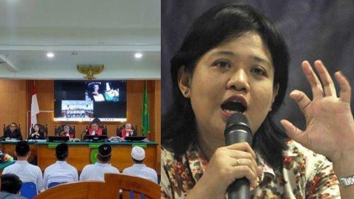 Para terpidana kasus Vina Cirebon (kiri) dan Eks Komisioner Kompolnas Poengky Indarti (kanan). Eks Kompolnas Malah Sebut Wajar PK 7 Terpidana Kasus Vina Cirebon Ditolak, Singgung Soal Grasi.