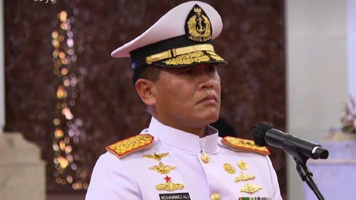 Laksamana TNI Muhammad Ali setelah Dilantik Jadi KSAL. Ia melakukan gebrakan baru yakni Modernisasi 41 Kapal Perang.