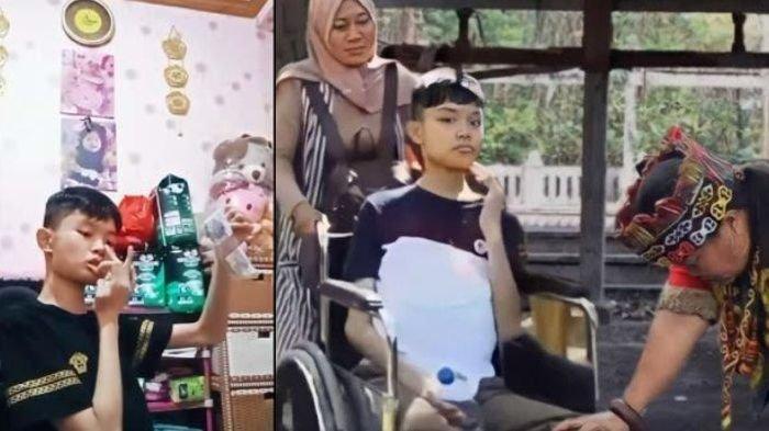 Tangkap layar yang memperlihatkan pertemuan Sha Wang dan Ida Dayak