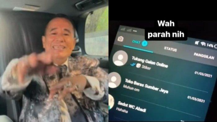 Hotman Paris tertawa ada orang yang menyimpan kontak selingkuhan dengan nama-nama yang aneh
