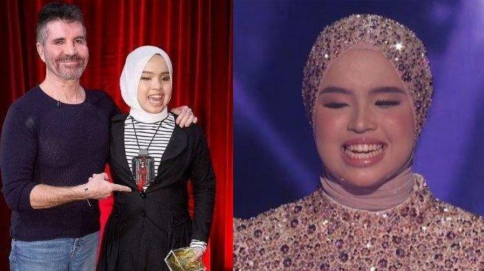 Putri Ariani dan Simon Cowell