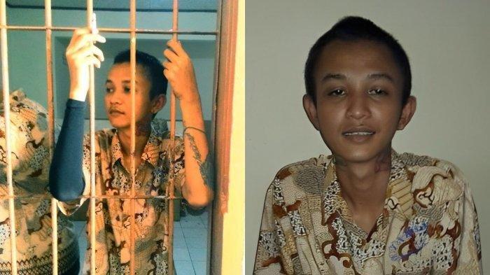 Kolase foto Rivaldi Terpidana Kasus Vina Cirebon. Bakal ikuti jejak Saka Tatal.