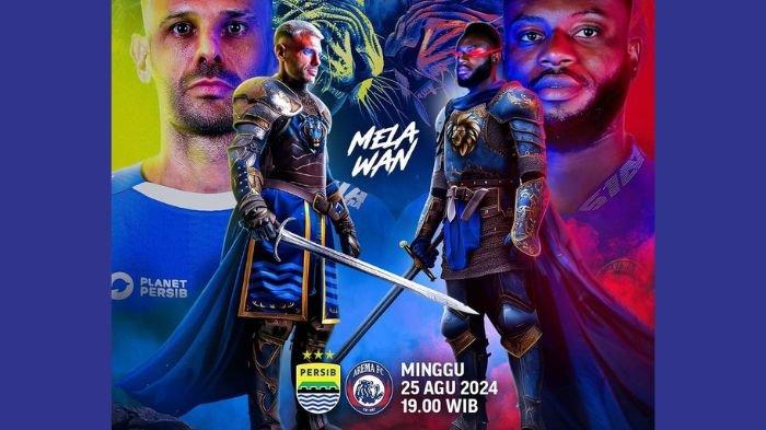 Jadwal Persib Bandung vs Arema FC di Liga 1 2024/2025
