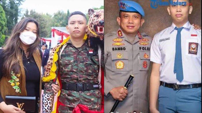 Kolase foto Anak Ferdy Sambo yang Lolos Masuk Akpol 2023. Pengamat soroti kemampuannya.