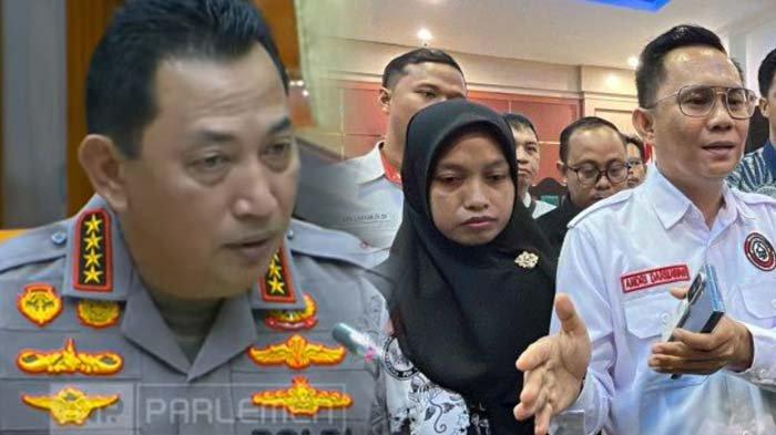 Kapolri Jenderal Listyo Sigit Prabowo memastikan menindak tegas isu uang damai Rp 50 juta di kasus guru Supriyani saat dengar pendapat di Komisi III DPR RI.