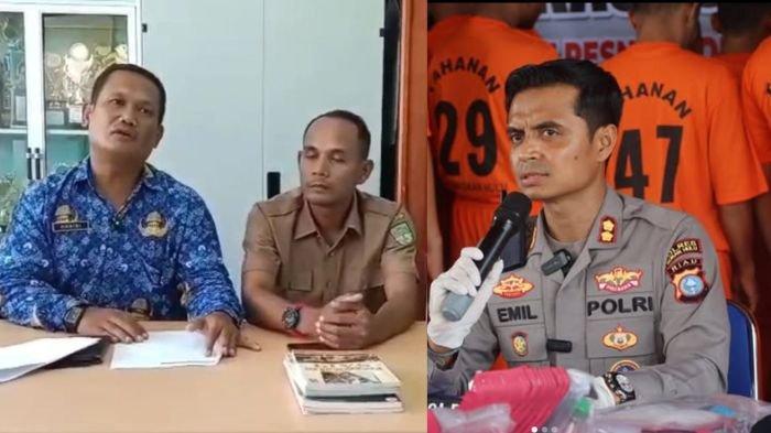SISWA GADAI HP - Pihak sekolah memberikan klarifikasi terkait seorang siswa yang yak bisa ikut ujian karena belum bayar uang praktek, di Kabupaten Rokan Hulu, Riau, Senin (2/6/2025).
Kapolres Rokan Hulu, AKBP Emil Eka Putra