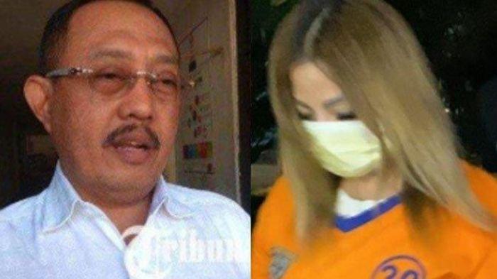 TERSANGKA - Tersangka kasus penggelapan ijazah eks karyawan, pemilik UD Sentosa Seal, Jan Hwa Diana (kanan) yang kabarnya berulah di Kota Batu. Hal tersebut diungkap Wakil Wali Kota Surabaya, Armuji
