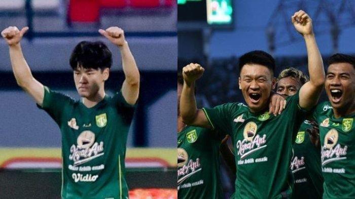Kolase foto Taisei Marukawa (Kiri) dan Sho Yamamoto (Kanan) saat masih memperkuat Persebaya Surabaya