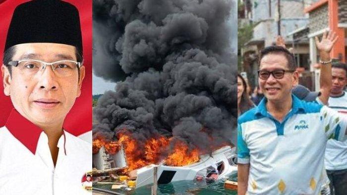 Benny Laos, calon Gubernur Maluku Utara yang meninggal akibat insiden speedboat terbakar, Sabtu (12/10/2024)