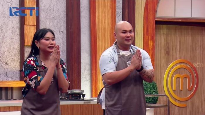 AUDISI MASTERCHEF INDONESIA 12 - Tiara dan Vinz, sejoli yang berhasil lolos babak audisi Masterchef Indonesia 12, tayang Minggu (9/2/2025)