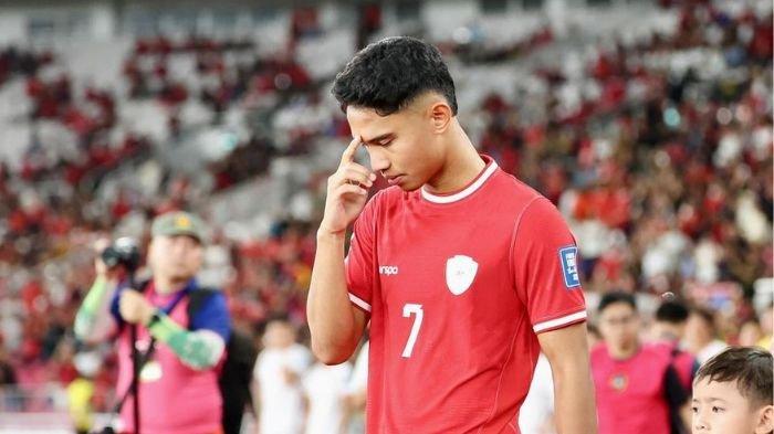 Marselino Ferdinan saat memperkuat Timnas Indonesia U23 di Piala Asia U23 2024