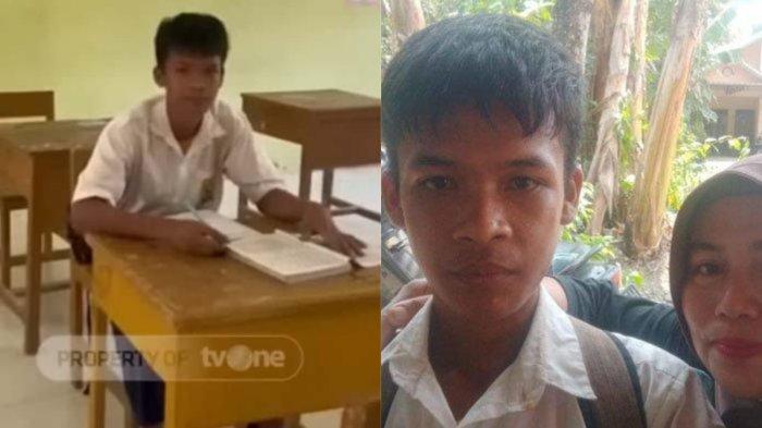 Faisal, siswa SMP di Luwu yang harus tempuh jarak 20 kilometer untuk pergi ke sekolah.