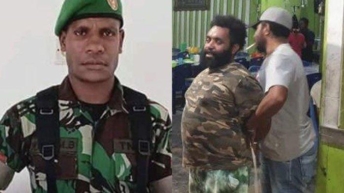 PECATAN TNI - Tim gabungan dari Polres Keerom dan Satgas Operasi Damai Cartenz menangkap tiga orang terduga penyelundup senjata api (senpi) untuk Kelompok Kriminal Bersenjata (KKB) Puncak Jaya pimpinan Lerimayu Telengen, Jumat (7/3/2024). Foto kiri: Yotam Bugiangge.