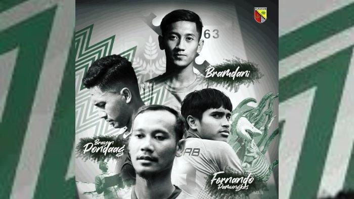 Persebaya Surabaya resmi lepas empat pemain ke Persikab Bandung dengan status pinjaman