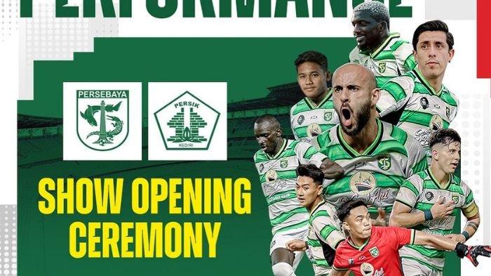 Persebaya Surabaya vs Persik Kediri di Launching Team Game Minggu (4/8)