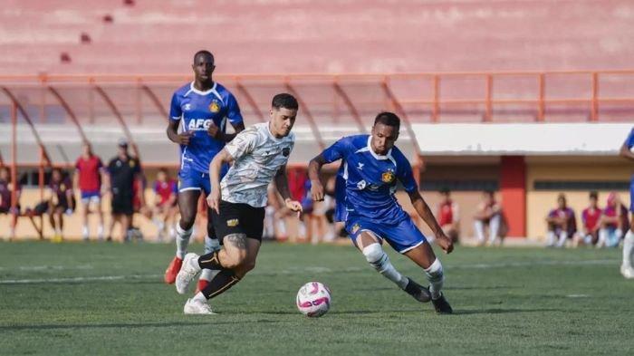 Persik Kediri menelan kekalahan dalam laga uji coba melawan Dewa United
