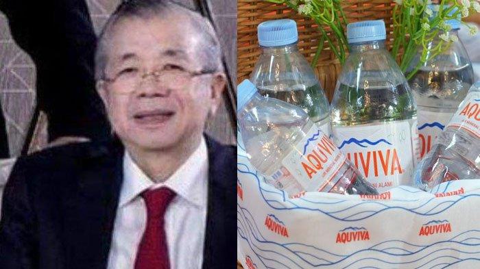 PEMILIK AQUVIVA - Harjo Susanto (kiri) Pemilik Aquviva, Produk Baru Tapi Sudah Kuasai Pasar Air Kemasan.