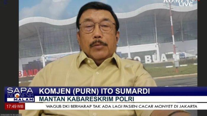 Ito Sumardi, Mantan Kabareskrim yang Dituduh Sebar Hoaks Iptu Rudiana Dicopot. SImak rekam jejaknya.
