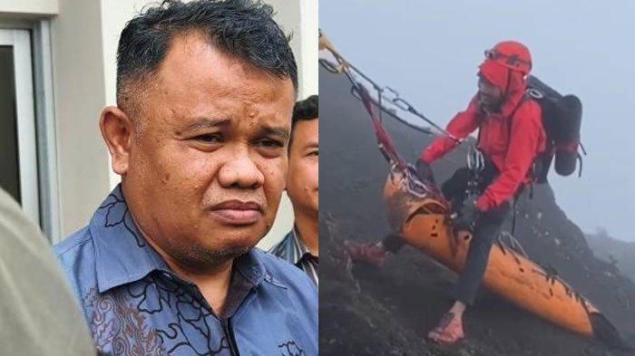 TUNTUT KEADILAN - (kiri) Kepala Balai TNGR Yarman, Ia memberikan respons terkait Ali Musthofa dan langkah keluarga Juliana Marins bawa kasus ini di HAM Internasional.