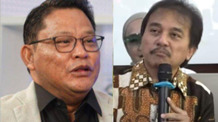 TELANJUR SESUMBAR - Kubu Roy Suryo Cs menuding dikriminalisasi setelah penyidik Polda Metro Jaya menaikkan status kasus ijazah Jokowi ke penyidikan. Kubu Jokowi jawab santai.