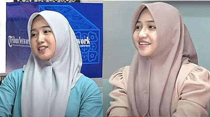 Nuraini (kiri) dan adiknya, Nur Halisa (kanan). Simak Sosok Nur Halisa Adik Nuraini Gadis Viral Kerja Angkat Semen, Tak Kalah Tangguh dari Sang Kakak.