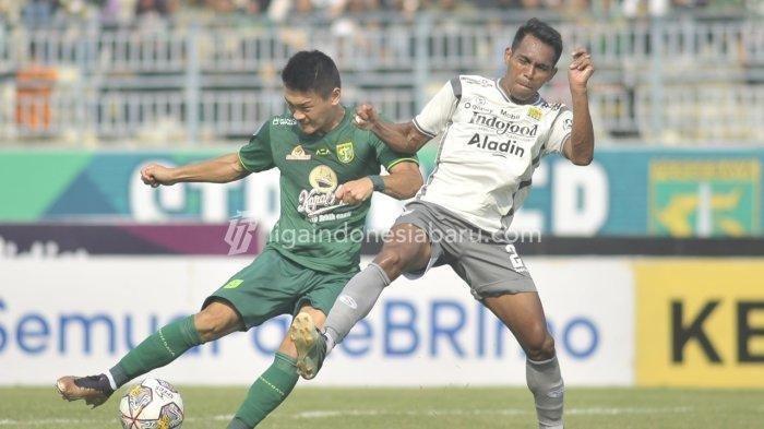 Sho Yamamoto saat beraksi di laga Persib vs Persebaya Surabaya