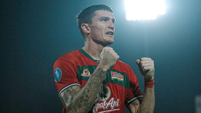 Slavko Damjanovic, bek asal Montenegro andalan Persebaya Surabaya di Liga 1 2024/2025