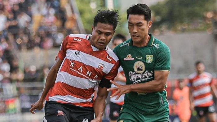 Song Ui-Young saat tampil di laga Persebaya Surabaya, berikut jadwal Liga 1 2023/2024 pekan ke-13