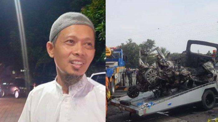 Saefudin menduga kedua anaknya yang merupakan hafiz Quran, jadi korban kecelakaan maut Gran Max di Tol Jakarta-Cikampek, Senin (8/4/2024)