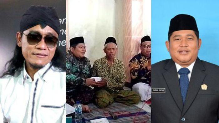 BAIK HATI - (kiri) Gus Miftah
(tengah) kiri) Ahmad Zuhdi saat menerima bantuan uang dari Ketua DPRD Kabupaten Demak, Zayinul Fata
(kanan) Ketua DPRD Kabupaten Demak, Zayinul Fata, memberikan bantuan kepada Ahmad Zuhdi