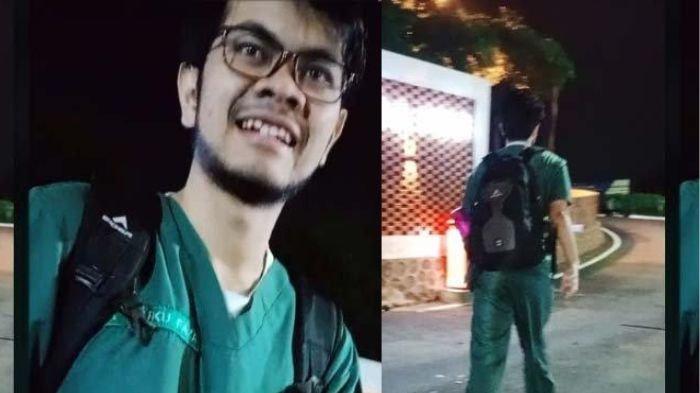 DOKTER VIRAL - Seorang dokter di Yogyakarta, viral karena tiap hari jalan kaki. Alasannya karena tak punya kendaraan