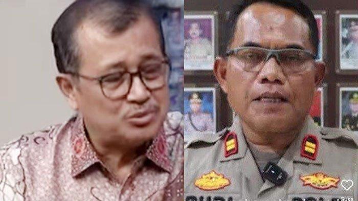 Mantan Wakapolri Oegroseno (kiri) dan Iptu Rudiana (kanan). Oegroseno Sorot Kesalahan Iptu Rudiana di Kasus Vina Cirebon Usai Liga Akbar Bersaksi.
