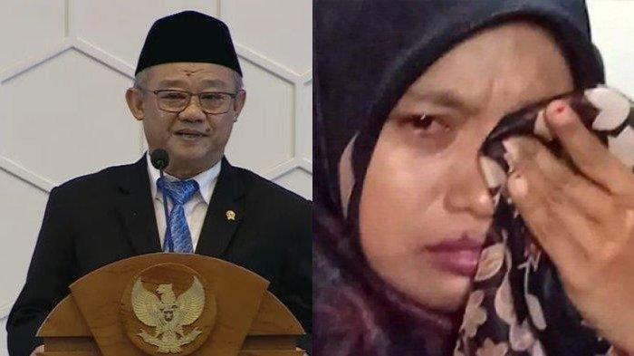 Mendikdasmen Abdul Mu'ti dan Guru Supriyani. Inilah Sosok Mendikdasmen Abdul Mu'ti yang Dulu Janjikan Guru Supriyani Diangkat PPPK, Kini Malah Tak Lulus.