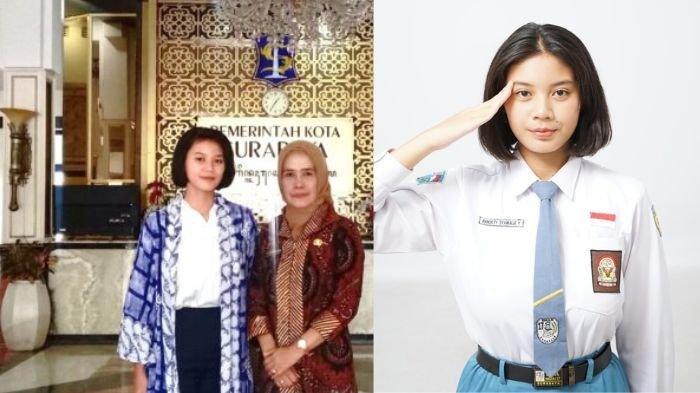 Rahdisty Syawalia Yogi, siswi SMAN 17 Surabaya jadi Paskibraka Nasional 2024