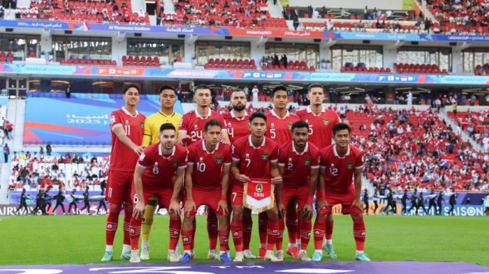 Susunan Pemain Timnas Indonesia saat bertanding di Piala Asia 2023