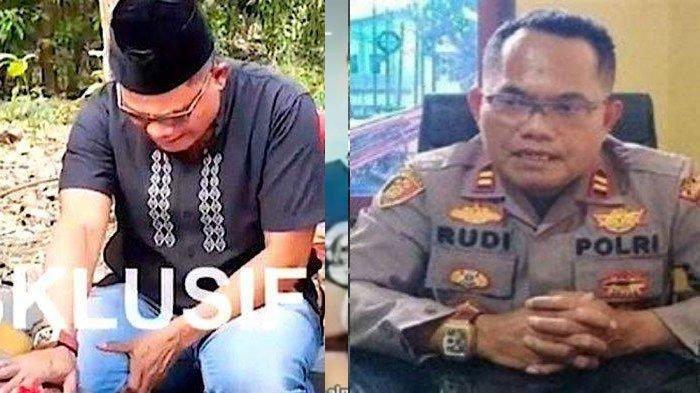 kolase foto Iptu Rudiana. Inilah Syarat Iptu Rudiana Mau Hadir di Sidang PK Saka Tatal.