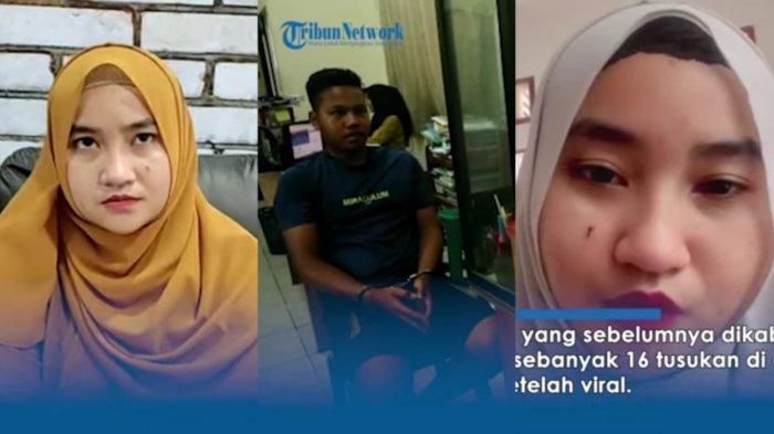 Eka Wahyu Lestari (23), korban penikaman yang dilakukan kekasihnya sendiri, meminta agar pacarnya dibebaskan.