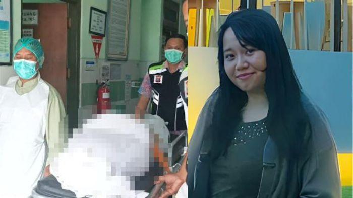TERBUNGKUS - (kanan) Perempuan driver ojek online asal Kabupaten Sidoarjo, Jawa Timur, Sevi Ayu Claudia (30)
(kiri) Jasad Sevi Ayu Claudia dibawa petugas ke rumah sakit di Gresik setelah pertama kali ditemukan, Minggu (2/7/7025).