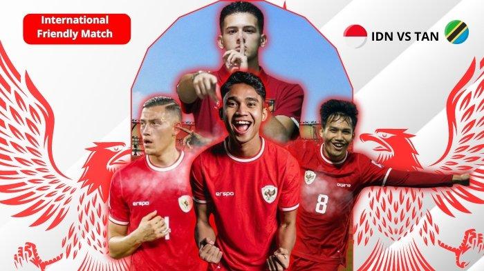 Timnas Indonesia vs Tanzania : laga International Match