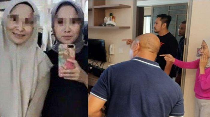 Si kembar Rihana Rihani yang ditangkap polisi