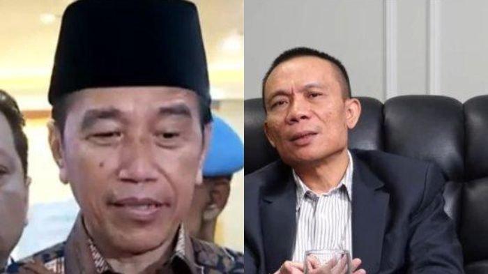IJAZAH JOKOWI - (kiri) Rismon Sianipar saat wawancara ekslusif dengan Tribunnews. Presiden ke-7 RI, Joko Widodo (Jokowi)