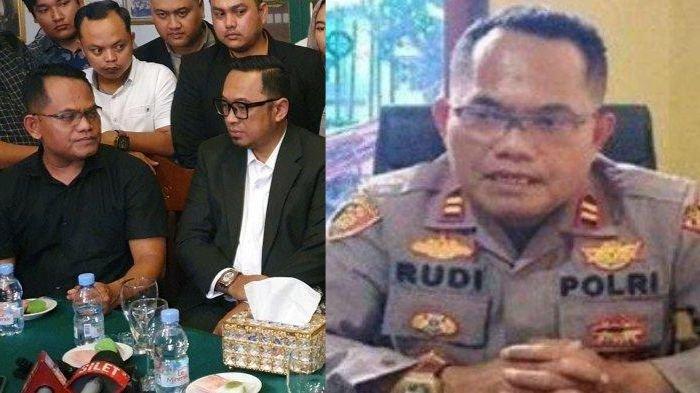 Iptu Rudiana dan kuasa hukum yang menangani kasus Vina Cirebon (kiri)