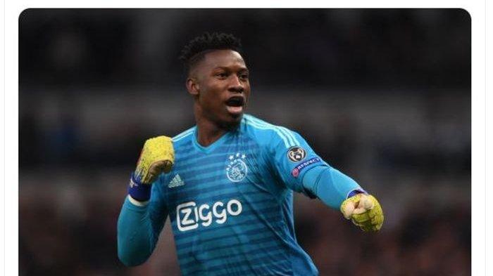 Andre Onana saat masih memperkuat Ajax Amsterdam