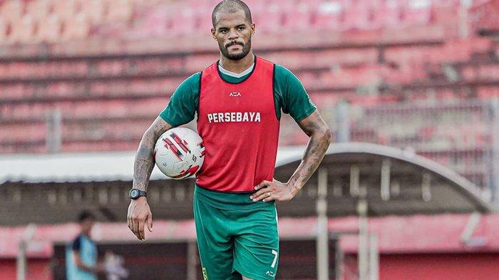 David Da Silva saat memperkuat Persebaya