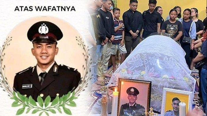 Bripda Ignatius, anggota Densus 88 yang tewas tertembak rekannya di Rusun Polri Cikeas, Gunung Putri, Kabupaten Bogor, Jawa Barat pada Minggu (23/7/2023).